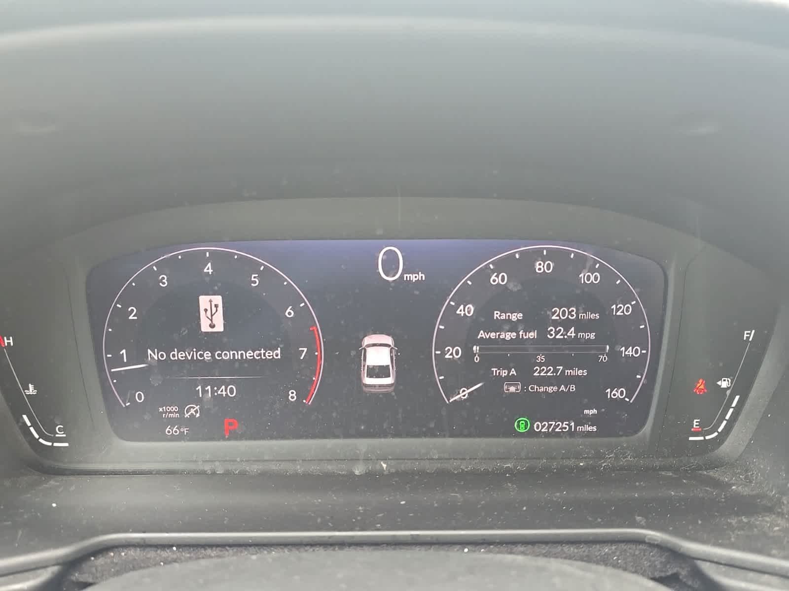 Certified Used 2024 Canyon River Blue Metallic Honda EX image 12