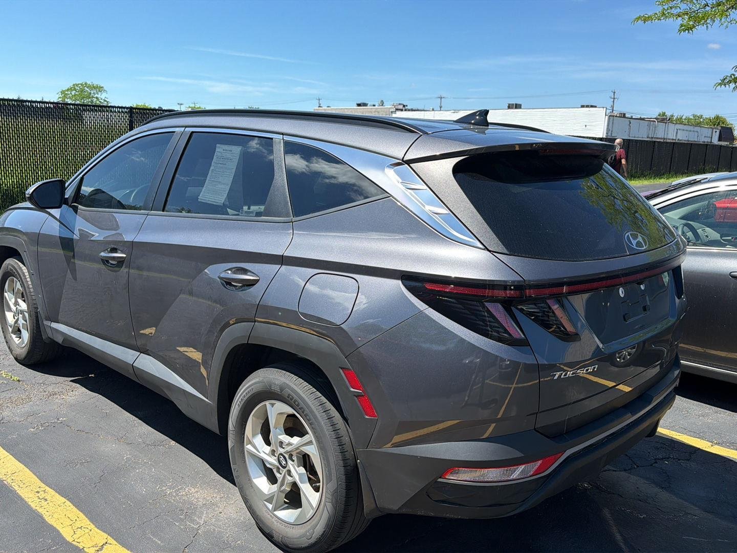 Used 2023 Portofino Gray Hyundai SEL image 3