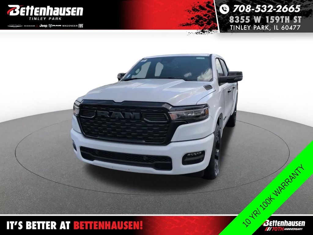 New 2026 Bright White Clear-Coat Exterior Paint RAM Big Horn/Lone Star image 15
