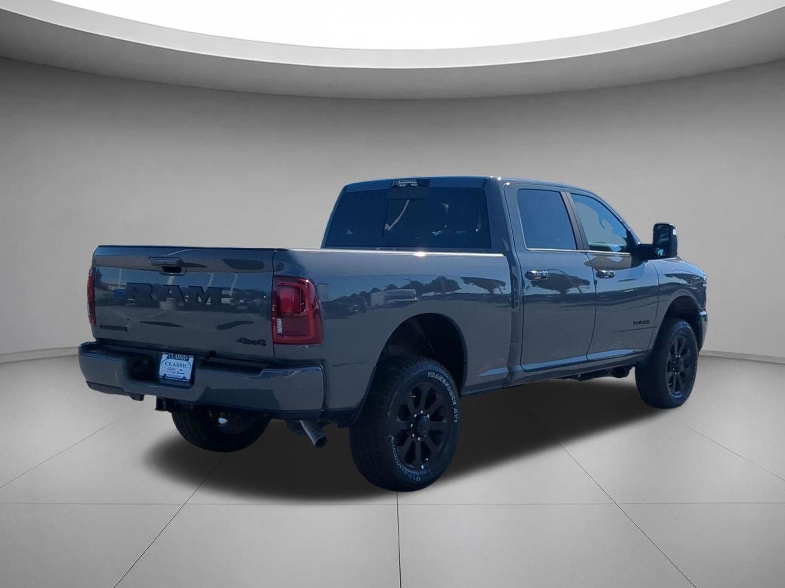 New 2026 Ceramic Gray Clear-Coat Exterior Paint RAM Laramie image 5