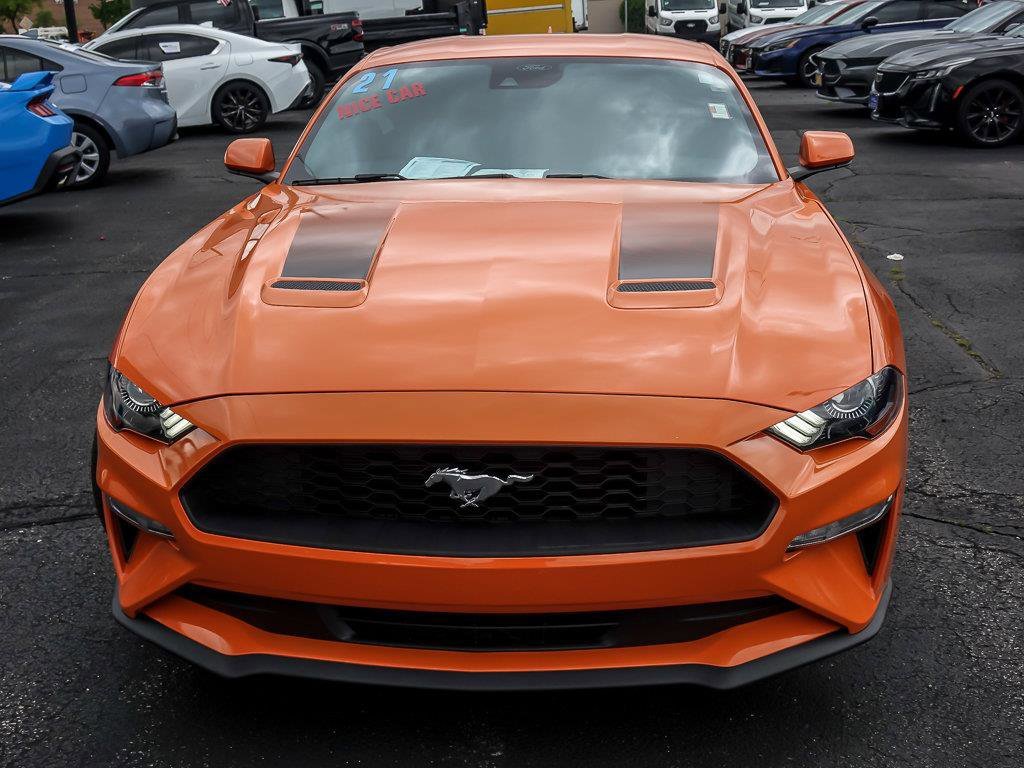 Used 2021 Orange Ford EcoBoost image 5