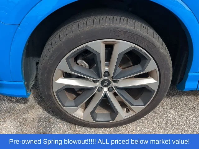 Used 2021 Blue Audi Premium Plus image 8