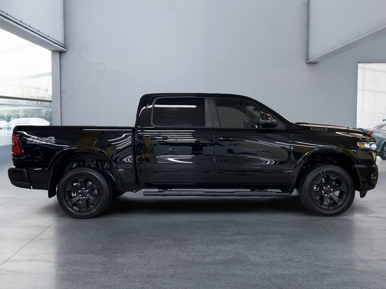New 2027 Diamond Black Crystal Pearl Ram Big Horn image 6
