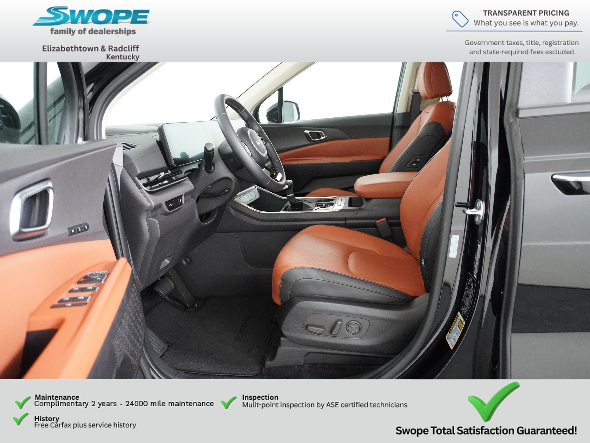 Used 2026 Aurora Black Pearl Kia EX image 14
