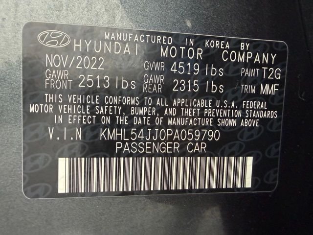 Used 2023 Gray Hyundai Limited image 49