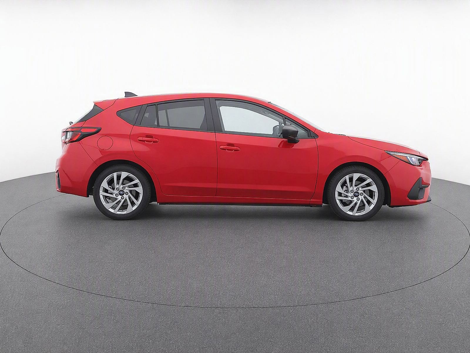 Used 2024 Pure Red Subaru Base 5-Door image 8