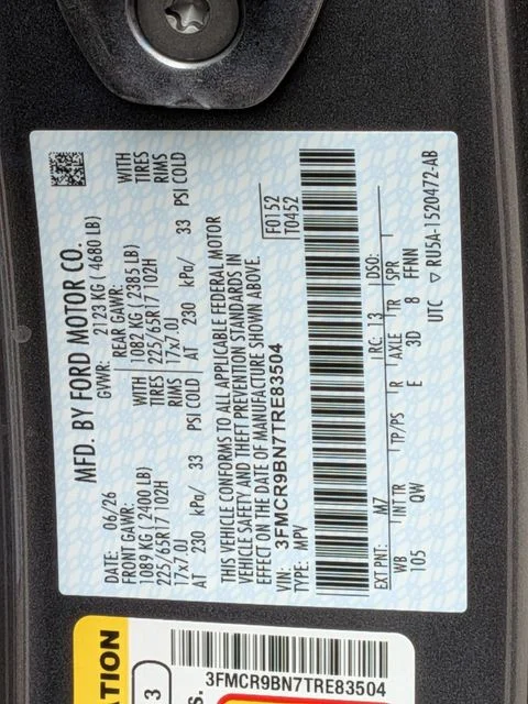 New 2026 Carbonized Gray Metallic Ford Big Bend® image 30