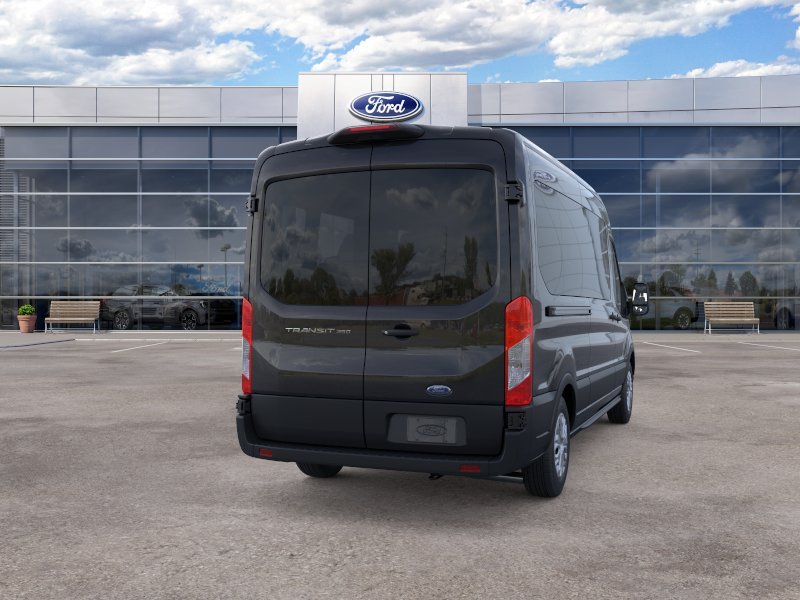New 2025 Agate Black Metallic Ford Passenger Van XL image 33