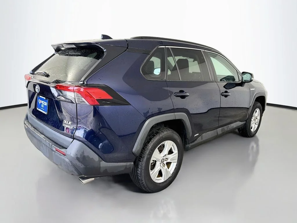 Used 2021 Blue Print Toyota Hybrid XLE image 7