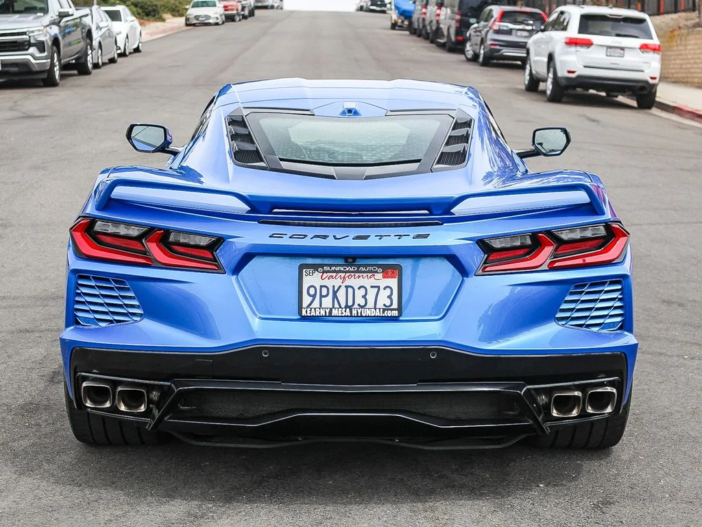 Used 2024 Blue Chevrolet Stingray image 8
