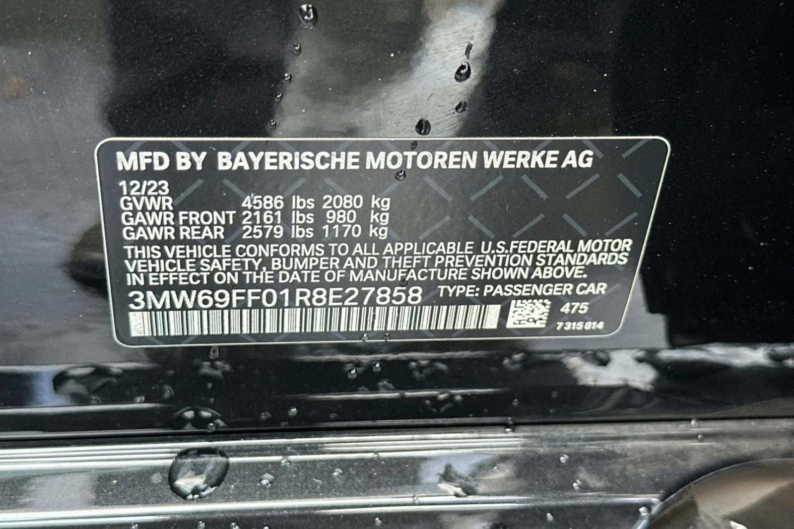 Used 2024 Black Sapphire Metallic BMW 330i image 26