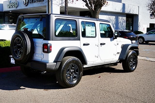 New 2026 Bright White Clear-Coat Exterior Paint Jeep Sport image 10