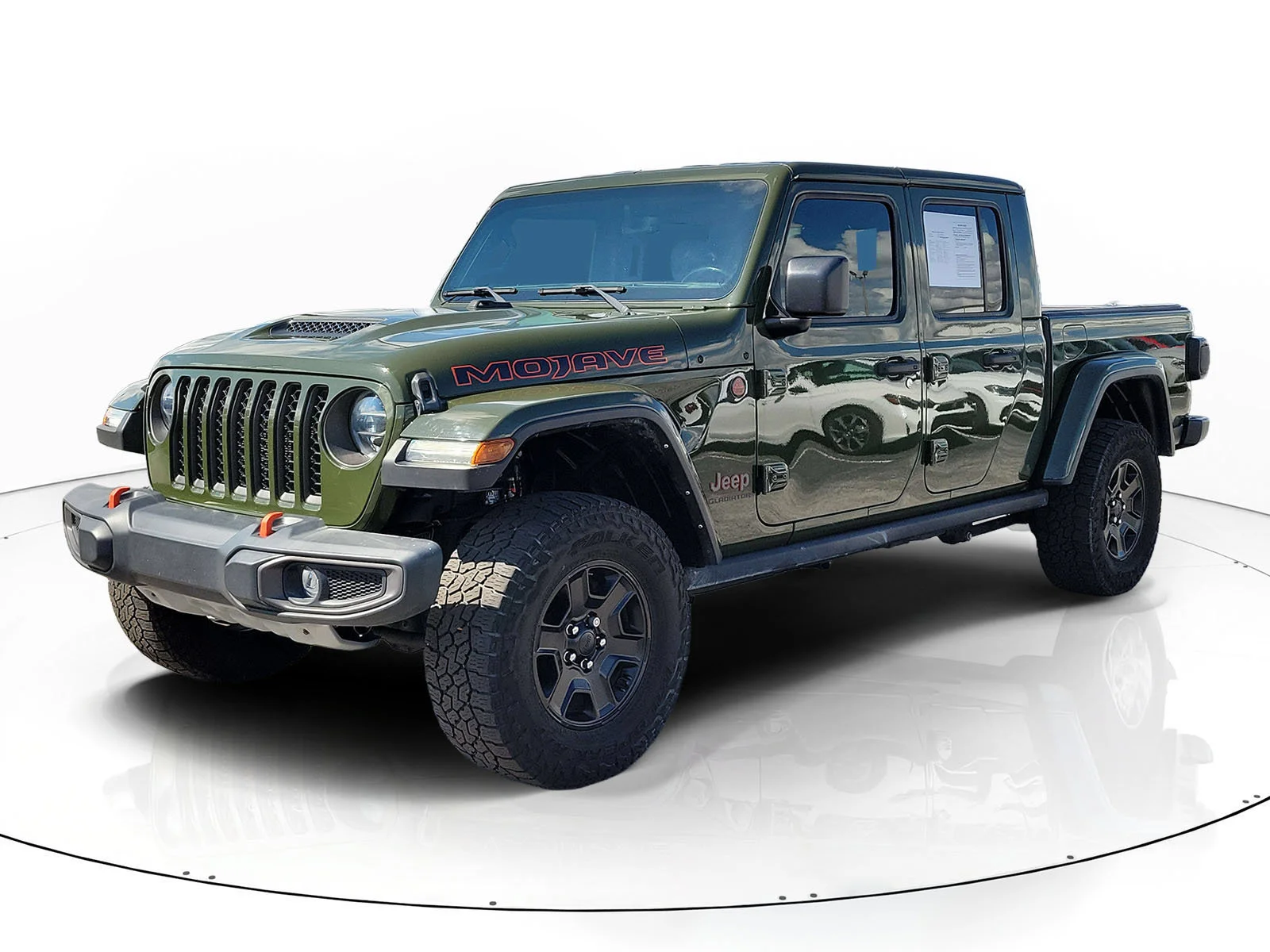 Used 2022 Sarge Green Clearcoat Jeep Mojave image 3