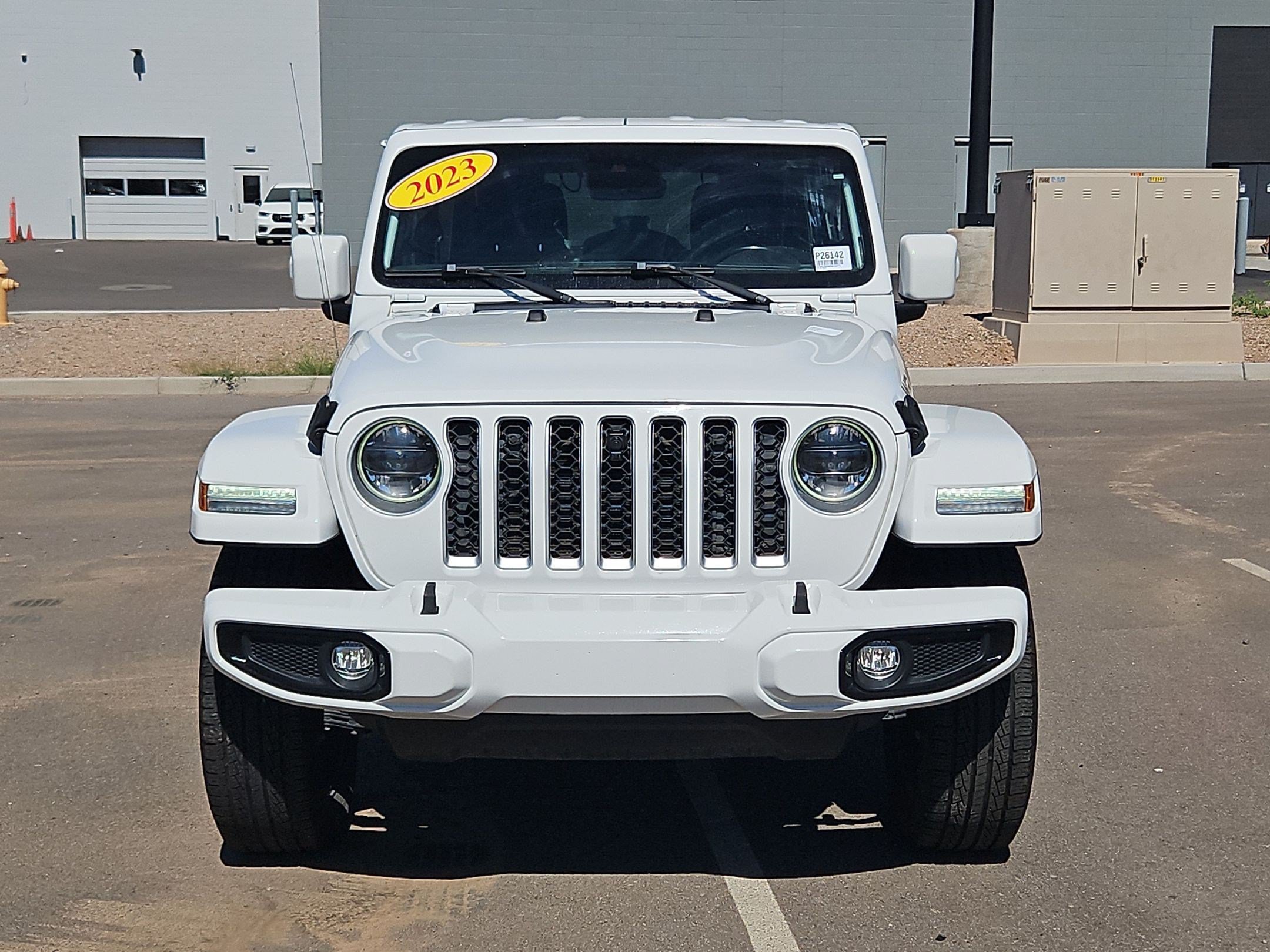 Certified Used 2023 White Jeep 4-Door High Altitude 4x4 image 8