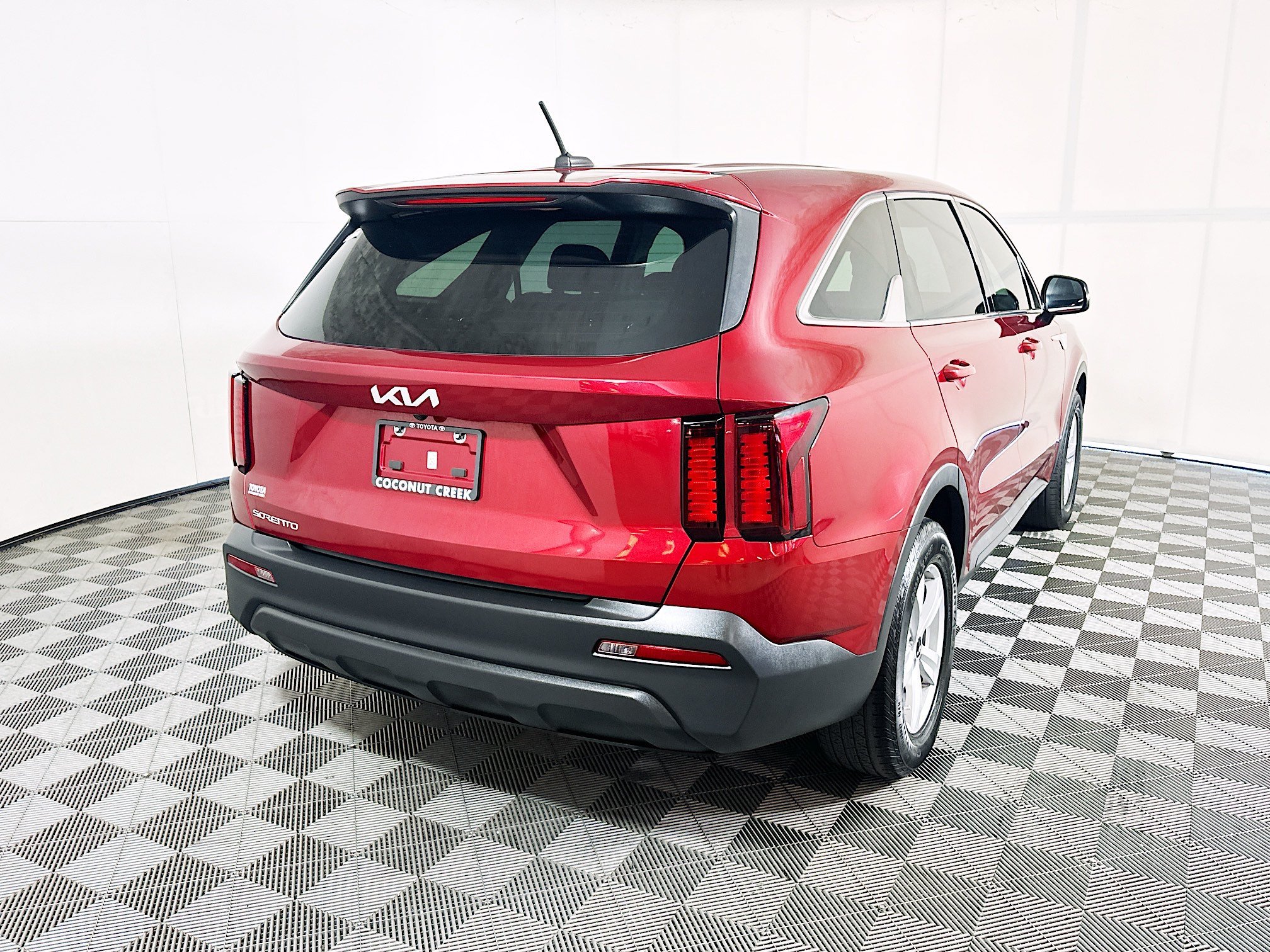 Used 2023 Passion Red Kia LX image 3