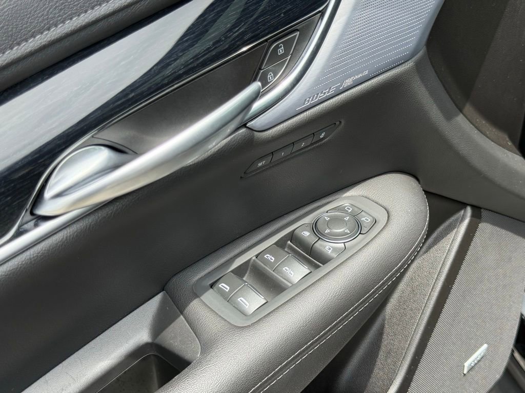 Used 2025 Stellar Black Metallic Cadillac Premium Luxury image 22