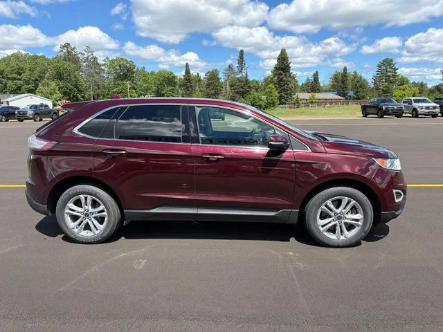 Used 2018 Burgundy Velvet Metallic Tinted Clearcoat Ford Titanium image 6