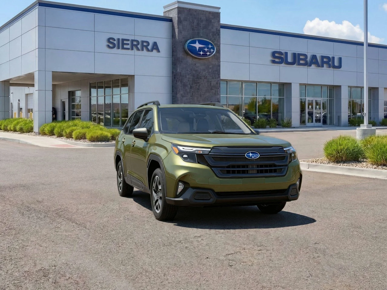 New 2026 AUTUMN GREEN METALLIC Subaru Premium Hybrid image 17