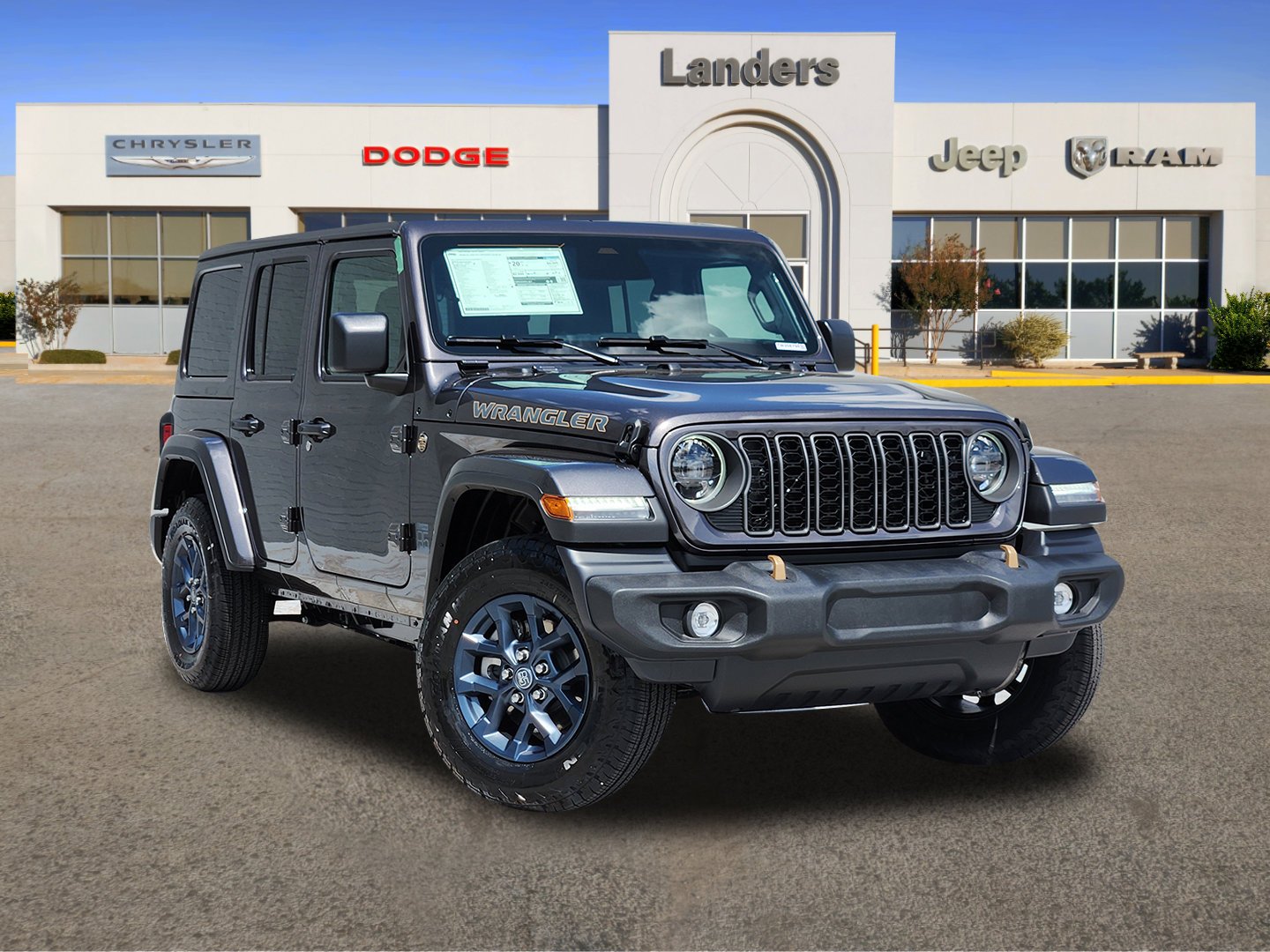 New 2026 Granite Crystal Metallic Clearcoat Jeep 85th Anniversary image 1