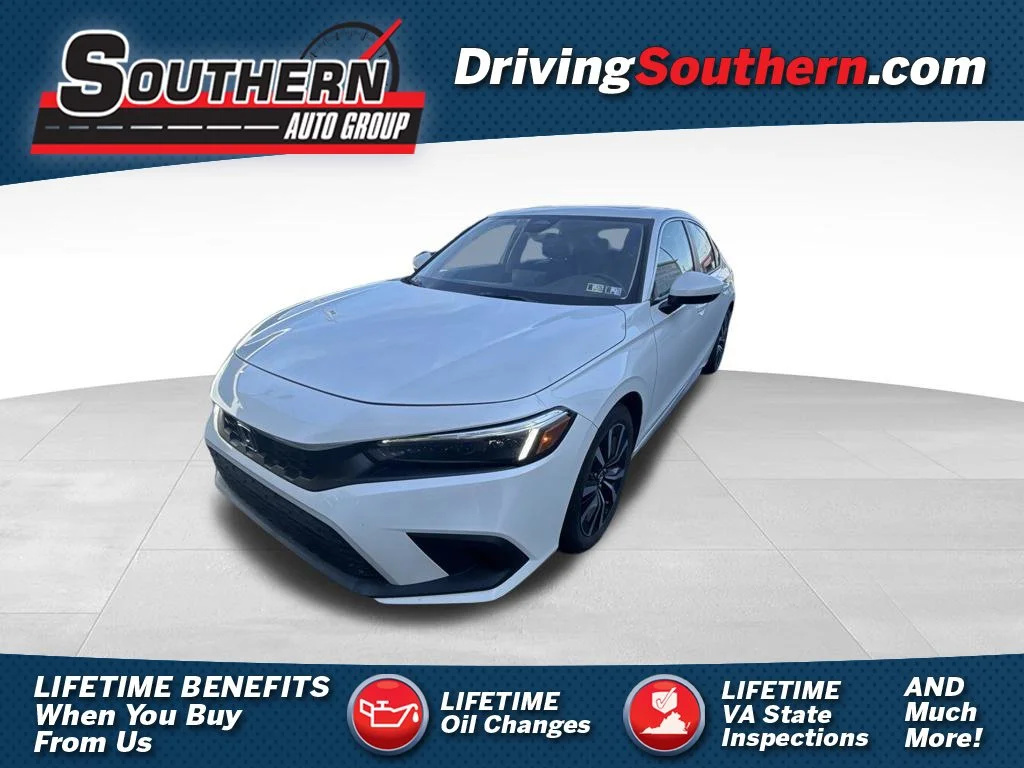 Certified Used 2024 White Honda EX-L image 1