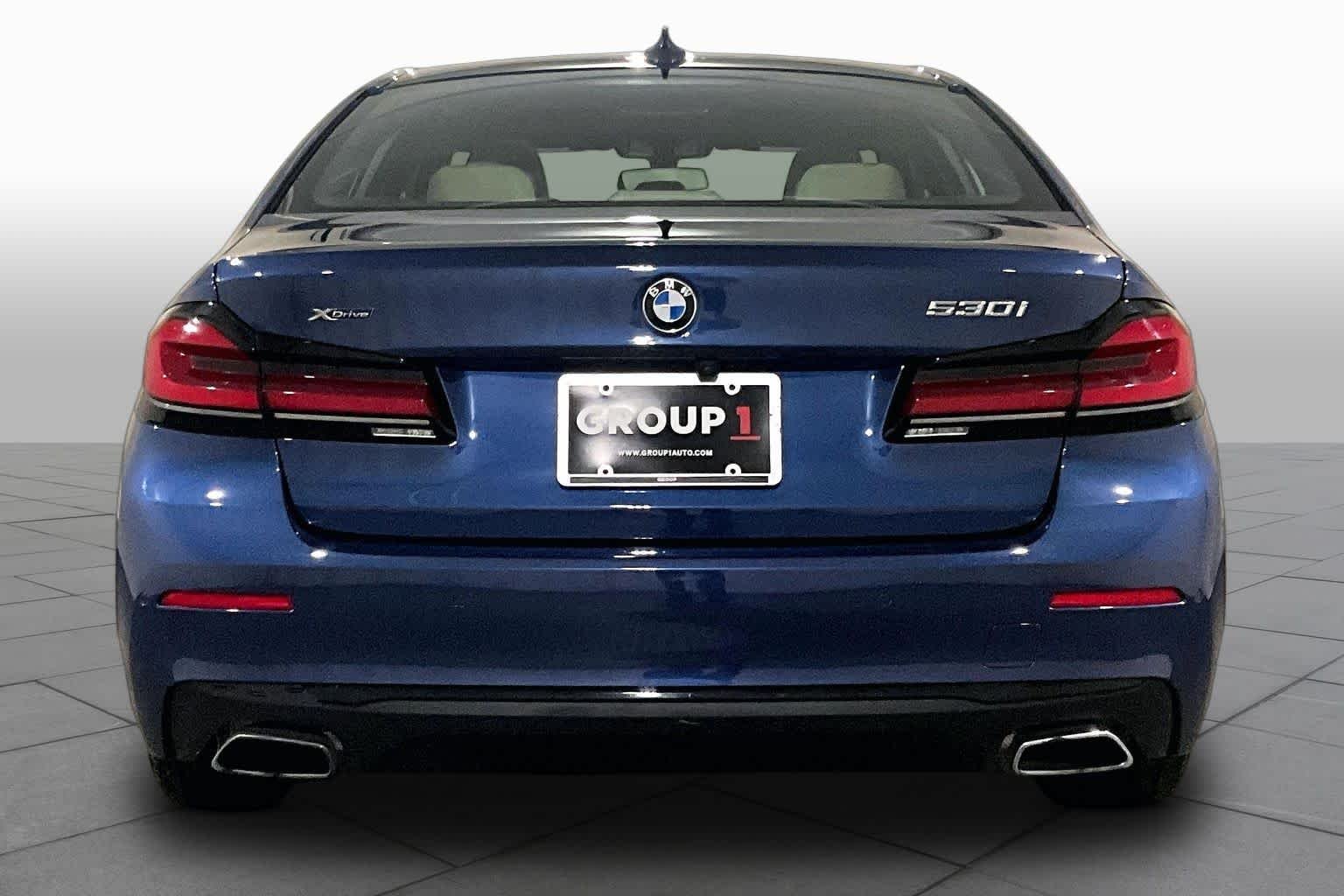 Certified Used 2023 Phytonic Blue Metallic BMW 530i xDrive image 4