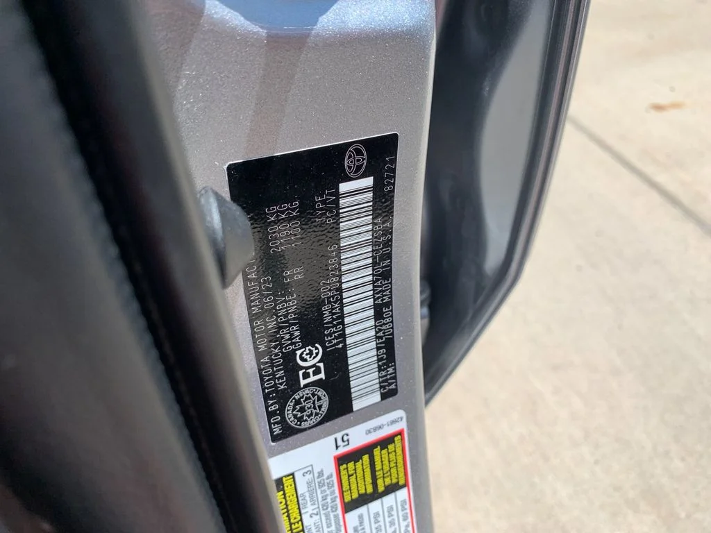 Used 2023 Silver Toyota SE image 35