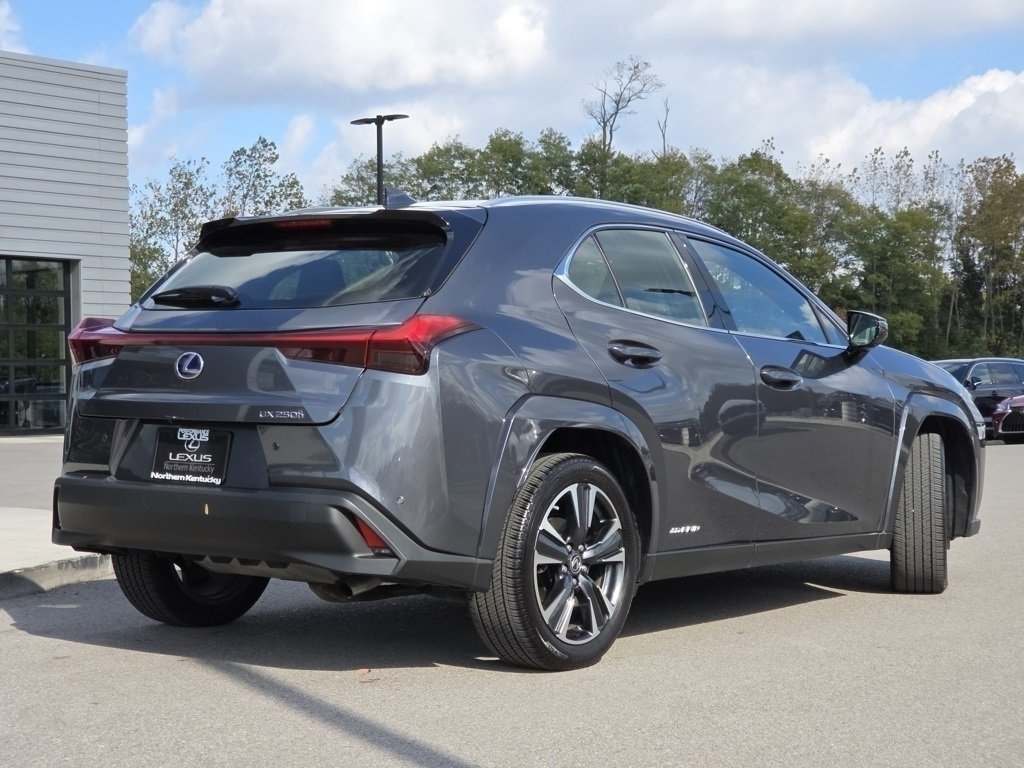 Certified Used 2022 Cloudburst Gray Lexus 250h Luxury image 27