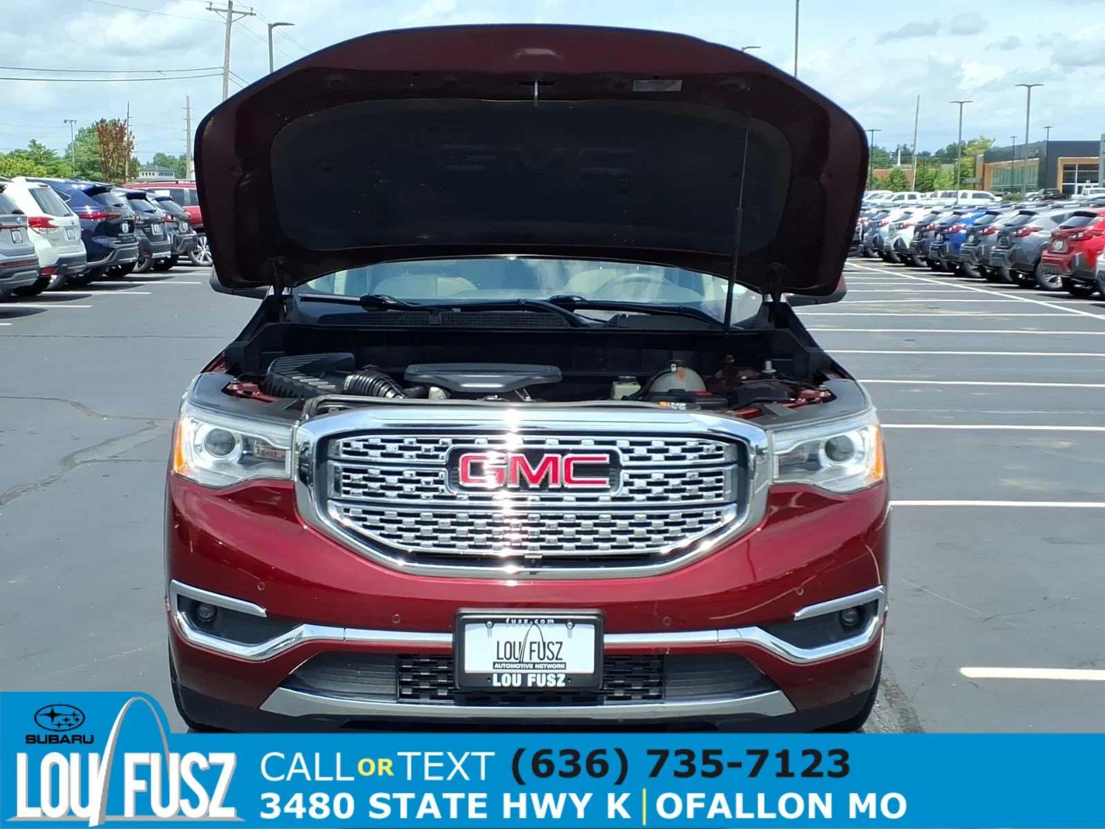 Used 2017 Crimson Red Tintcoat GMC Denali image 33