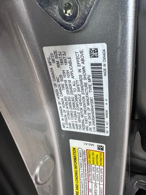 Used 2024 Gray Honda EX image 33
