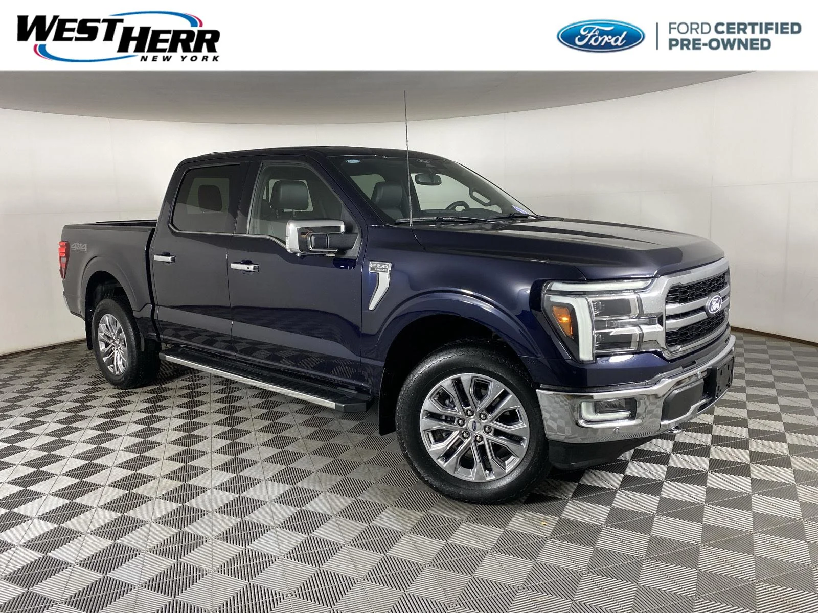 Used 2024 Antimatter Blue Ford LARIAT image 1