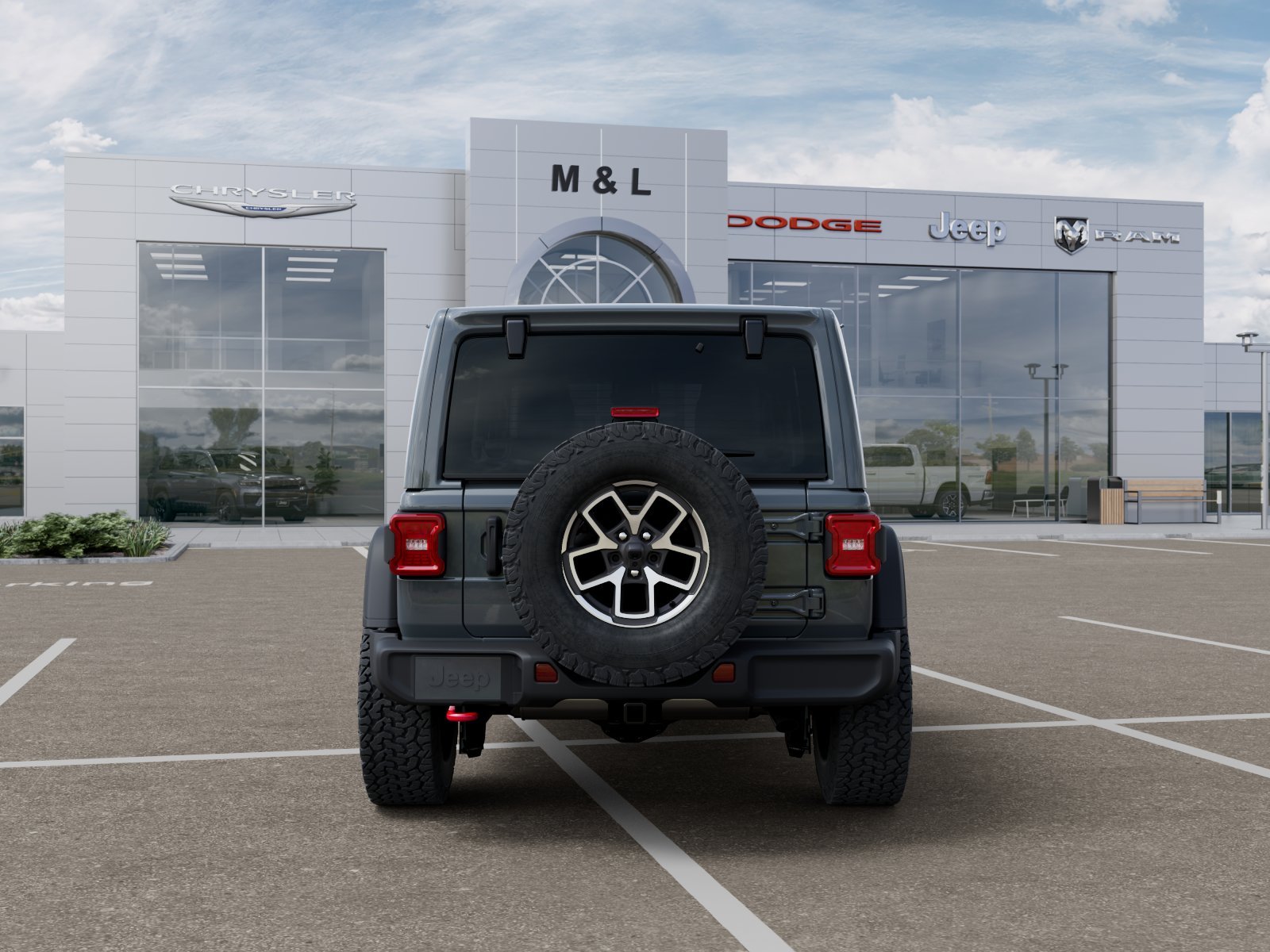 New 2026 Anvil Clear-Coat Exterior Paint Jeep 4-Door Rubicon 4x4 image 33