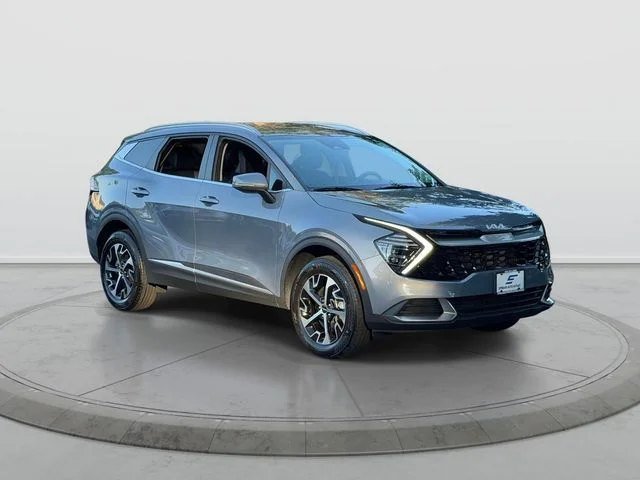Used 2024 Silver Kia EX image 1