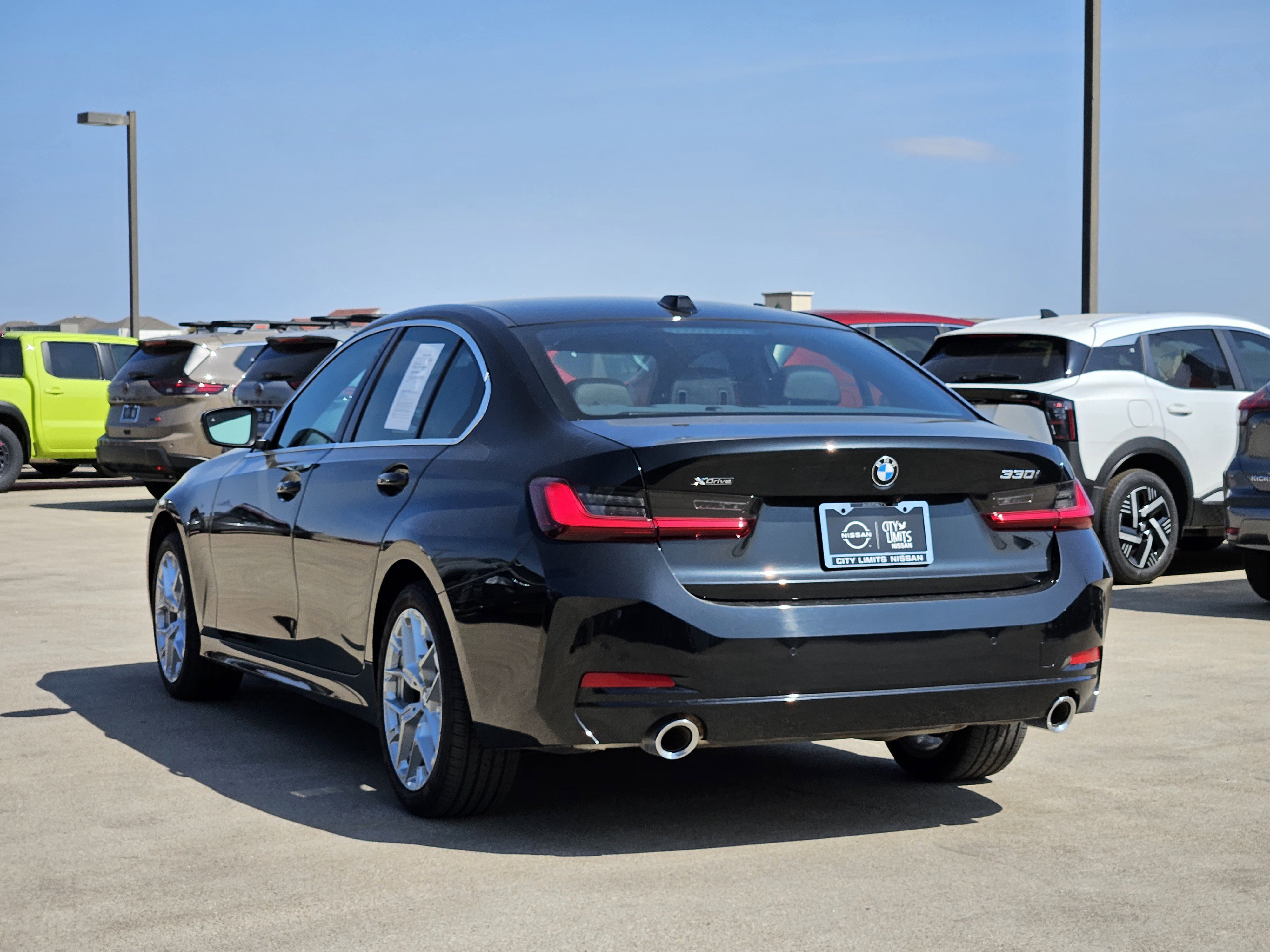 Used 2025 BLACK BMW 330i xDrive image 4