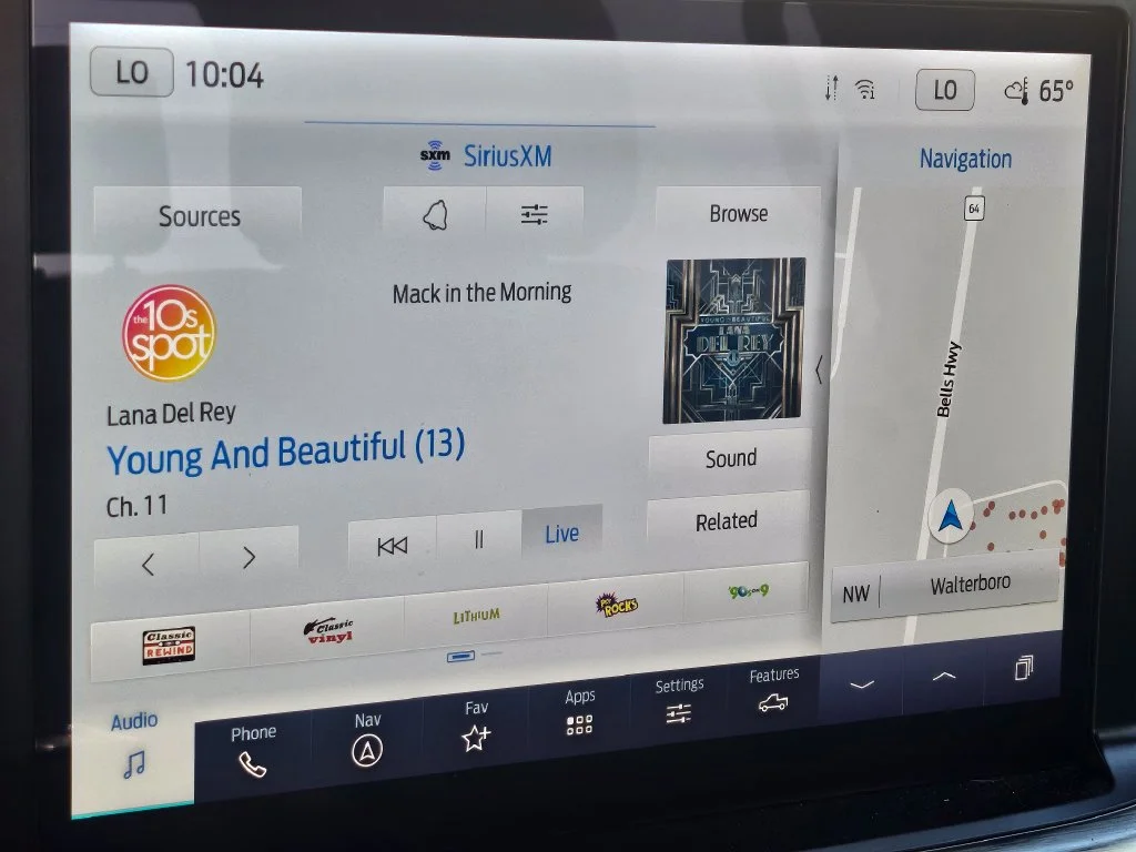 Used 2023 Carbonized Gray Metallic Ford Lariat image 9