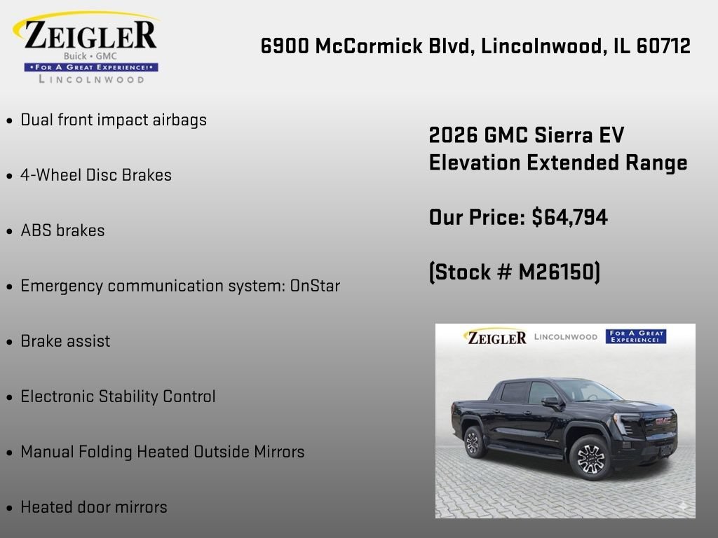 2026 GMC Sierra EV Elevation - Photo 18