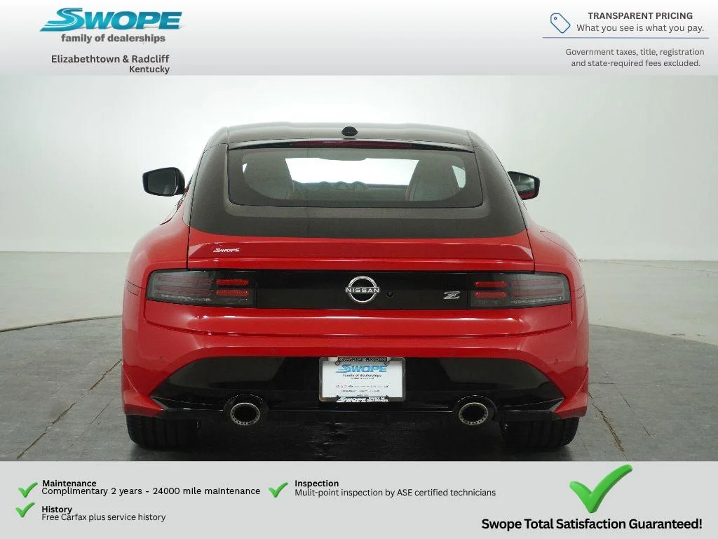 New 2026 Solid Red/Super Black Nissan Performance image 5