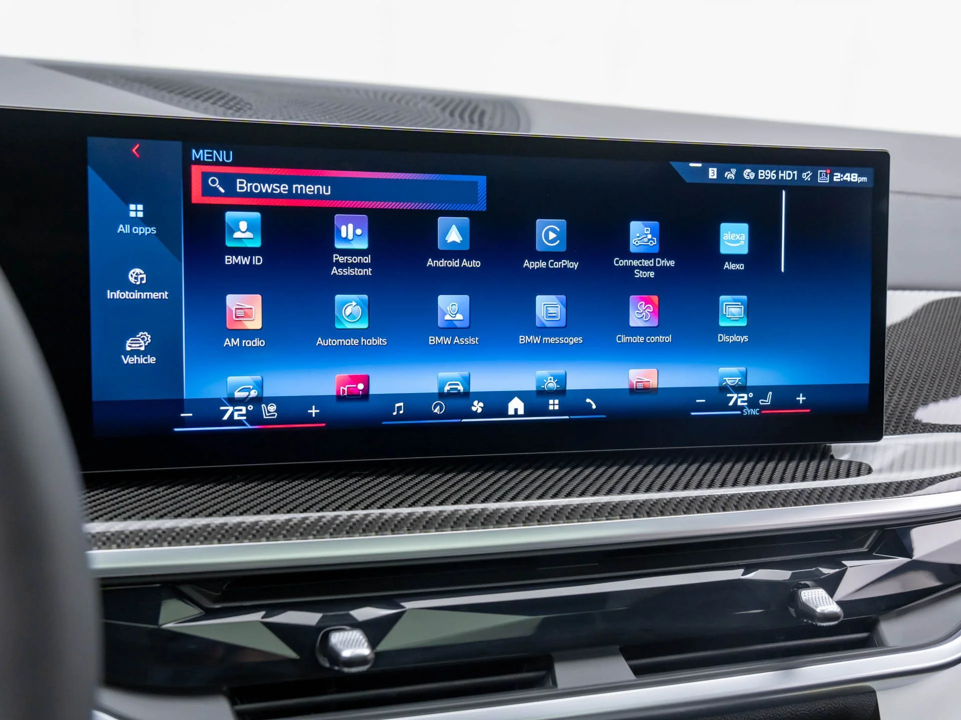 Used 2026 Blue BMW M60i image 23