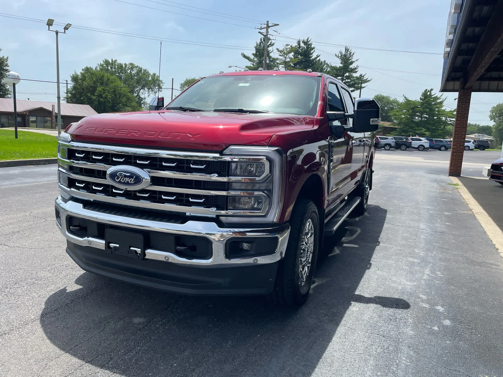 New 2026 Ruby Red Metallic Tinted Clearcoat Ford F-250® Lariat® image 19