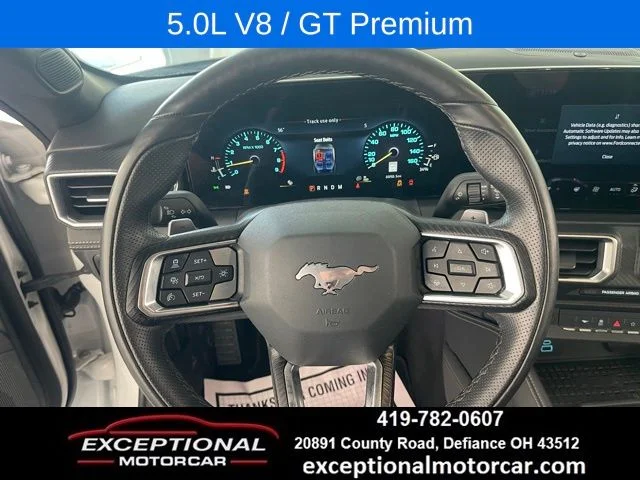 Used 2024 White Ford GT Premium image 36