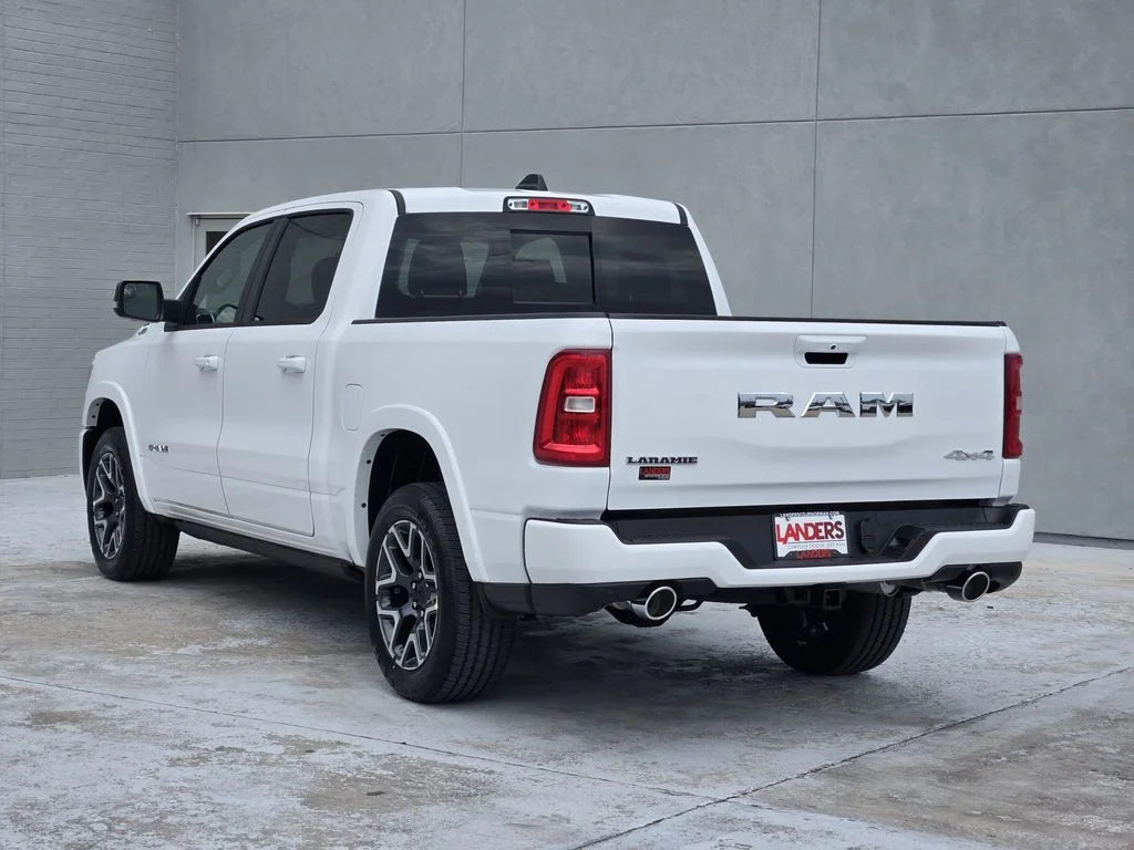 New 2026 Bright White Clearcoat Ram Laramie image 3