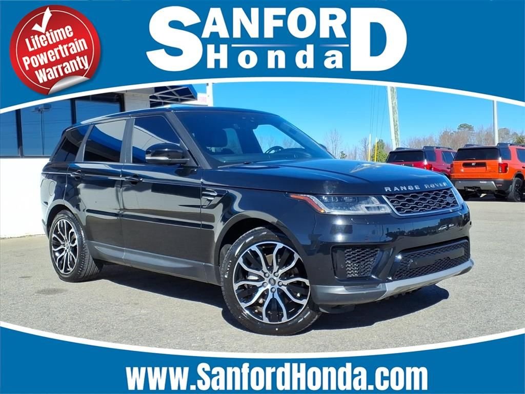 Used 2020 Santorini Black Metallic Land Rover SE image 1