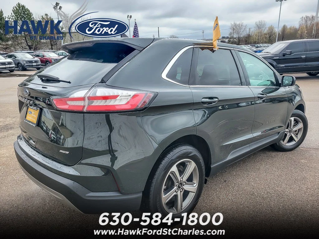 Certified Used 2023 Green Metallic Ford SEL image 6