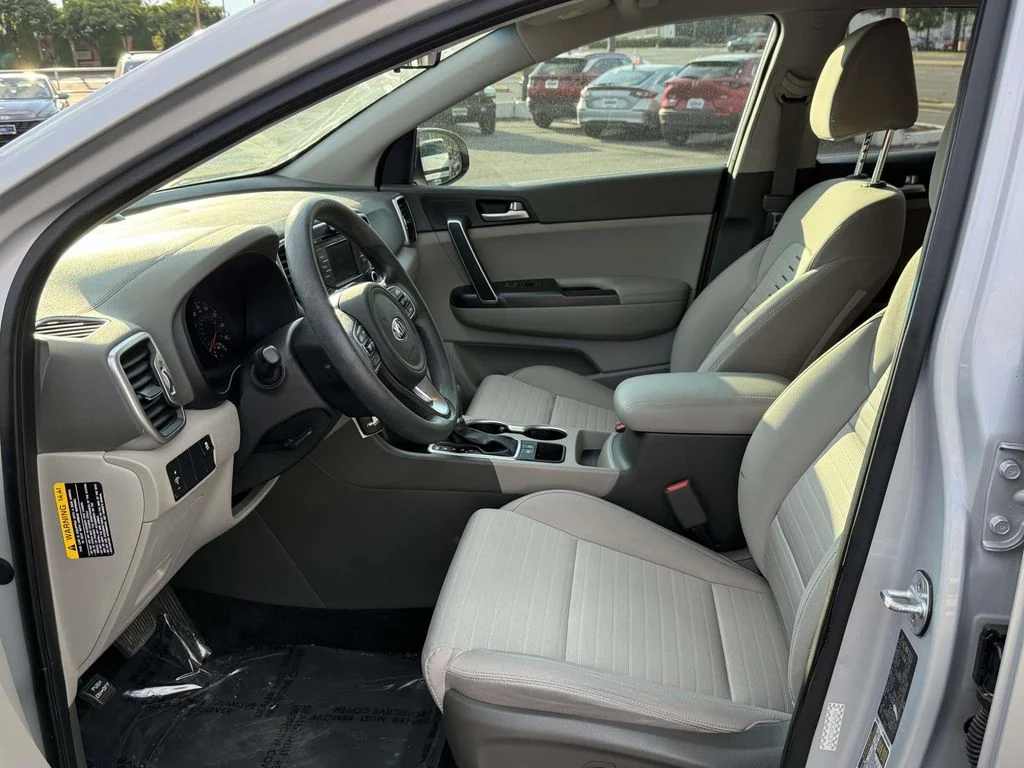 Used 2017 Silver Kia LX image 12