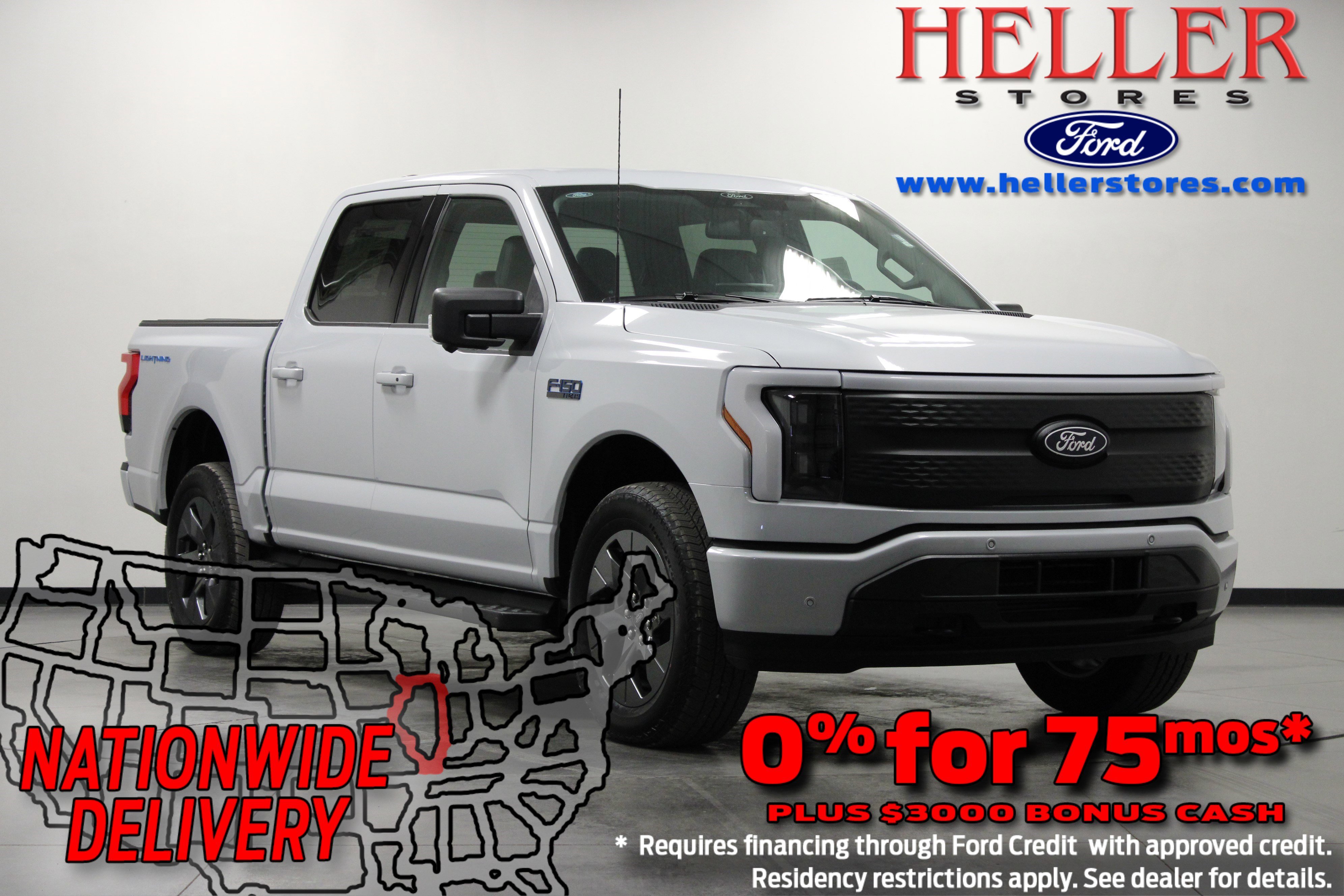 New 2025 Ford F-150 Lightning Flash AWD Crew Cab Pickup