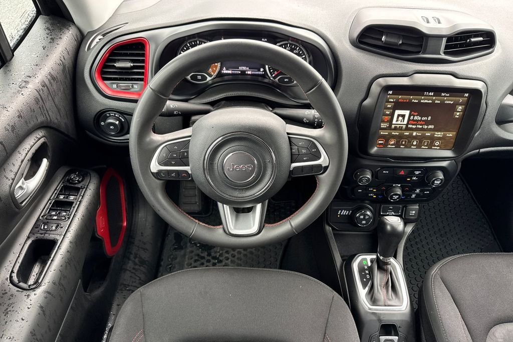 Used 2023 Black Clearcoat Jeep Trailhawk image 17