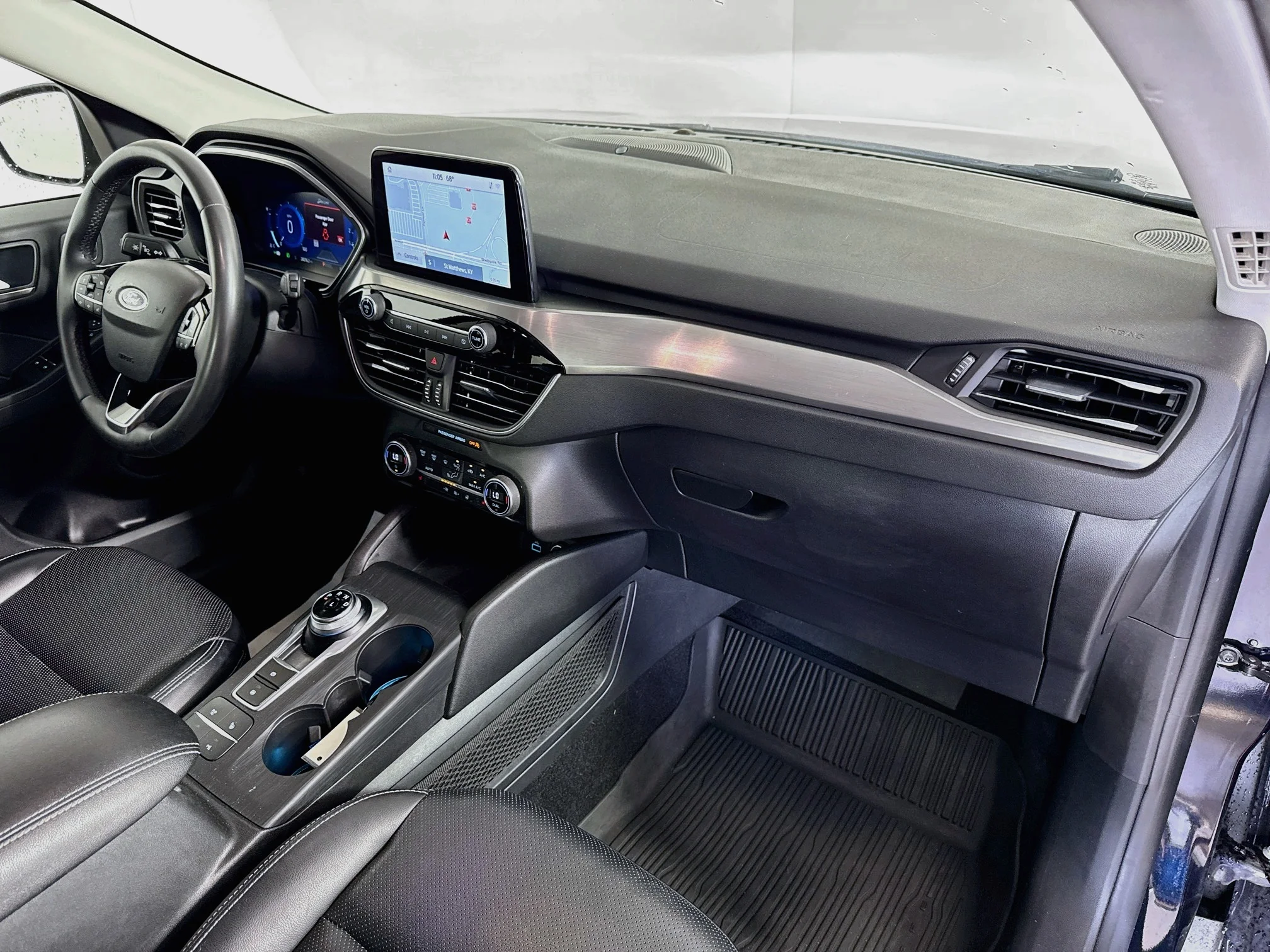 Used 2021 Antimatter Blue Metallic Ford Titanium image 30