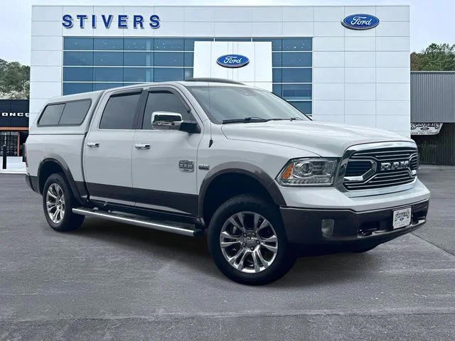 Used 2018 White Ram Laramie Longhorn image 1