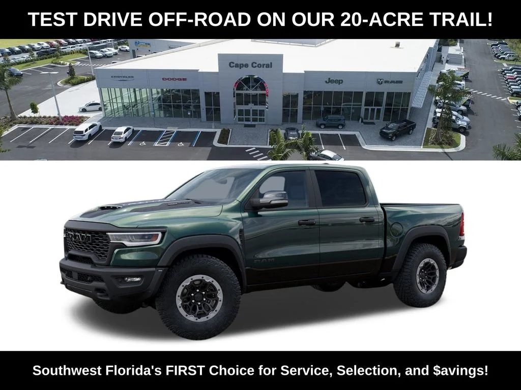 New 2026 Serrano-Green Metallic Exterior Paint RAM RHO image 2