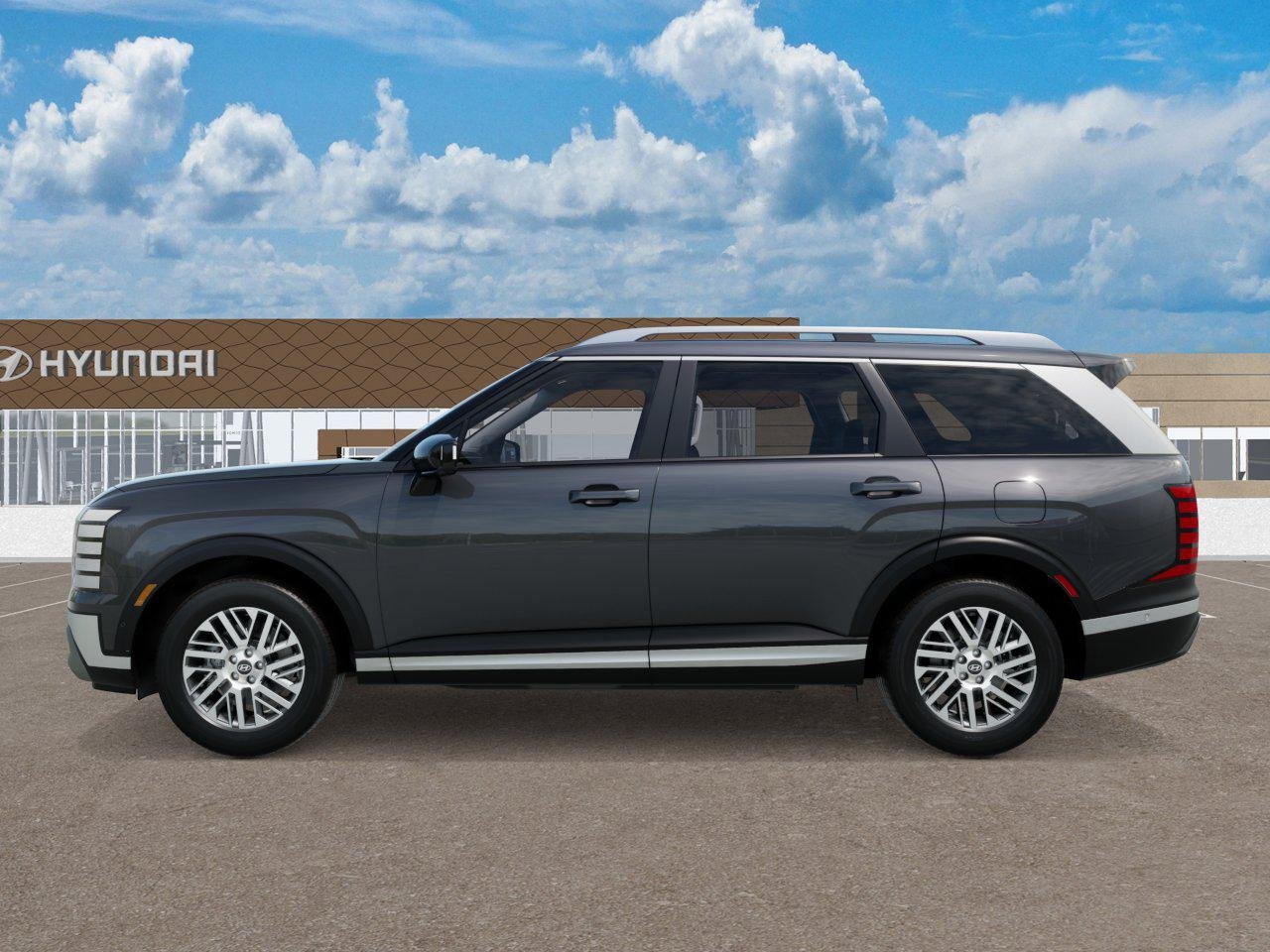 New 2027 Ecotronic Gray Pearl Hyundai SEL Premium FWD image 3