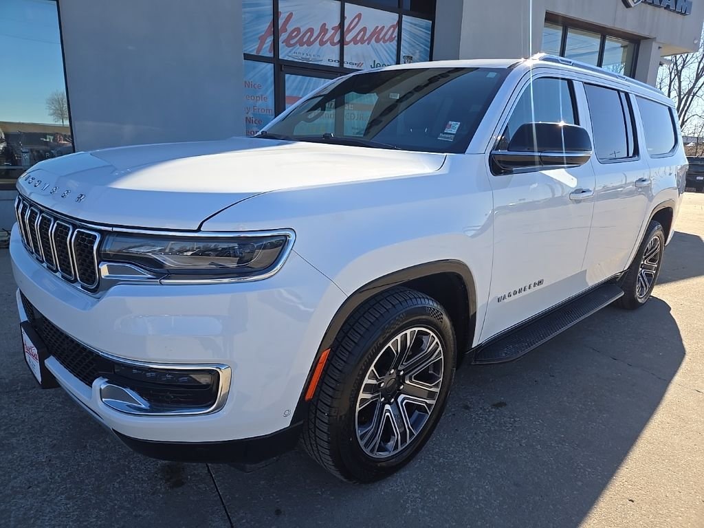 Used 2023 Jeep Wagoneer L Series II with VIN 1C4SJSBP7PS549141 for sale in Kansas City